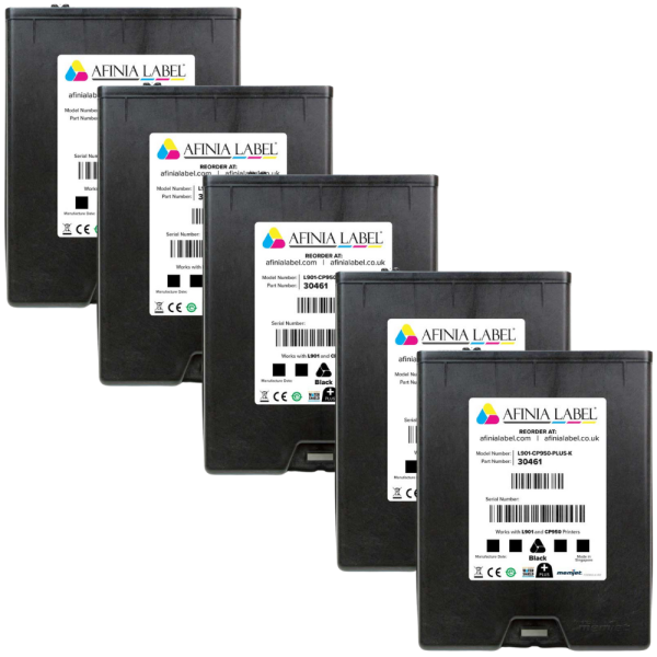 Afinia L901 plus Schwarz Tintenkartuschen 5er Set